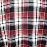 Wine & Black Check Shirt