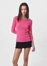 [B-BASIC] Standard Boat Neck Sleeveless Tee (3 SIZE)