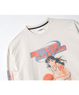 LB Buzzer Beater Washed Long Sleeve (Ecru)
