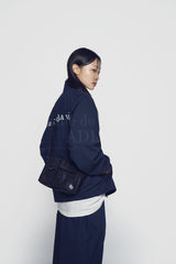24FW SYMBOL RIVET MULTI POKET CROSS BAG BLACK