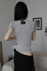 26SS★ [ EEUN BASIC ] Chewing Rounding Short Sleeve T