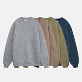 LMN ヘブンモヘアオーバーサイズドニットウェア (7 colors)