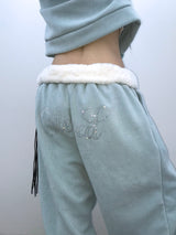 Posh  velvet pt(3 color) 