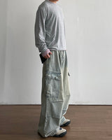Roti Cargo Denim Pants