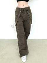 1100. Star eyelet cargo wide pt (2color)