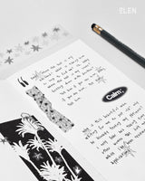 PET Outline Star Kiss Cut Tape (3Types)