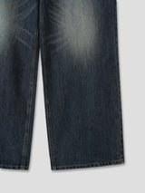 Fill Washed Wide Denim