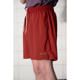 LOGO NYLON SHORT / BRICK