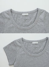 バイオウォッシングベーシックショートスリーブTシャツ(3color)