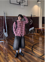 べズロ S/S ピグメントチェックシャツ