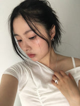 Silver Bold Open Ring (1color)