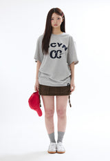 ベーシック ロゴ Tシャツ ミランジェグレー
