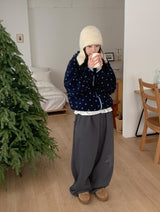 25FW★ [BAONHAUS] トレーニングプリントトレーニングワイドパンツ