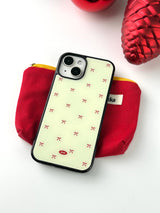 Butter Ribbon Magsafe Glass Bumper Case