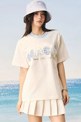 クラウドパッチカップルTシャツ