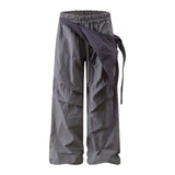 Wrap Drape Wide Pants 232469293