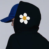 [UNISEX] Side Hood Flower Hoodie