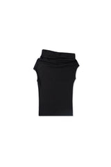 コンフォートオフショルダートップス_ブラック