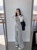 [BELLIDE MADE] mushroom wide training pants