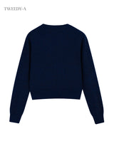 Basic Cashmere Blend V-Neck Cardigan - 5 Colors