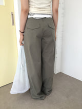 Highland pintuck pants (3color)