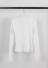 RIBBED V-NECK CARDIGAN