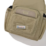 メッシュポケットポイントミニバックパック [KHAKI]