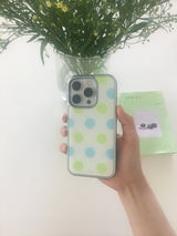 wish dot silver epoxy case 