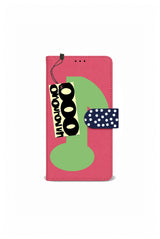 [walletcase] ピンクミュージックノート