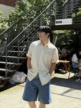 ジェイストライプ半袖Tシャツ