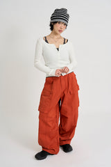 Rust vintage cargo pants