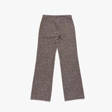 Twister Cotton Pants - Purple