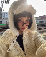 イヤリングロールアップファートラッパーハット