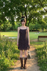 AETHER MOONFLOWER SLIP DRESS