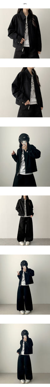 Gron Vintage Lettering Long Sleeve Tee