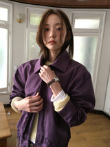 Cinched Button Blouson (2coolor)