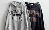 Noah Lettering Point Casual Over Hoodie