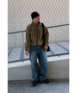 Double zipper windbreaker