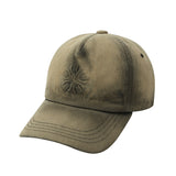 [ULKIN] MUGUNG washed embossed denim ball cap_Dusty Beige