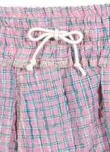 チェックボクサーショーツ_Pink