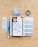 (MagSafe)Black Bumper Case_Blue Fish