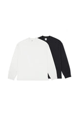 ルーズフィットヤーンロングスリーブTシャツ