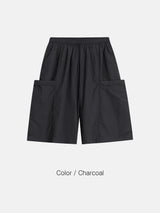 べーンサイドポケットナイロンショーツ (3color)