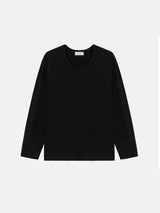 Silket U neck layered sleeves 4color