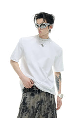 モーダルラインストーンパールTシャツ