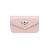 ハートロックコンパクトカードウォレット Babypink