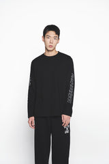 25SS ドロップスターベアロングスリーブTシャツ ブラック