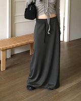 Mutin Jersey Maxi Long Skirt