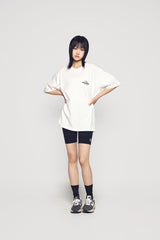 24FW ワールドワイドエアラインベアアートワーク半袖Tシャツ (OVERSEAS EXCLUSIVE) クリーム