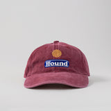FFOUND3 STONE WASHED BALL CAP / BURGUNDY
